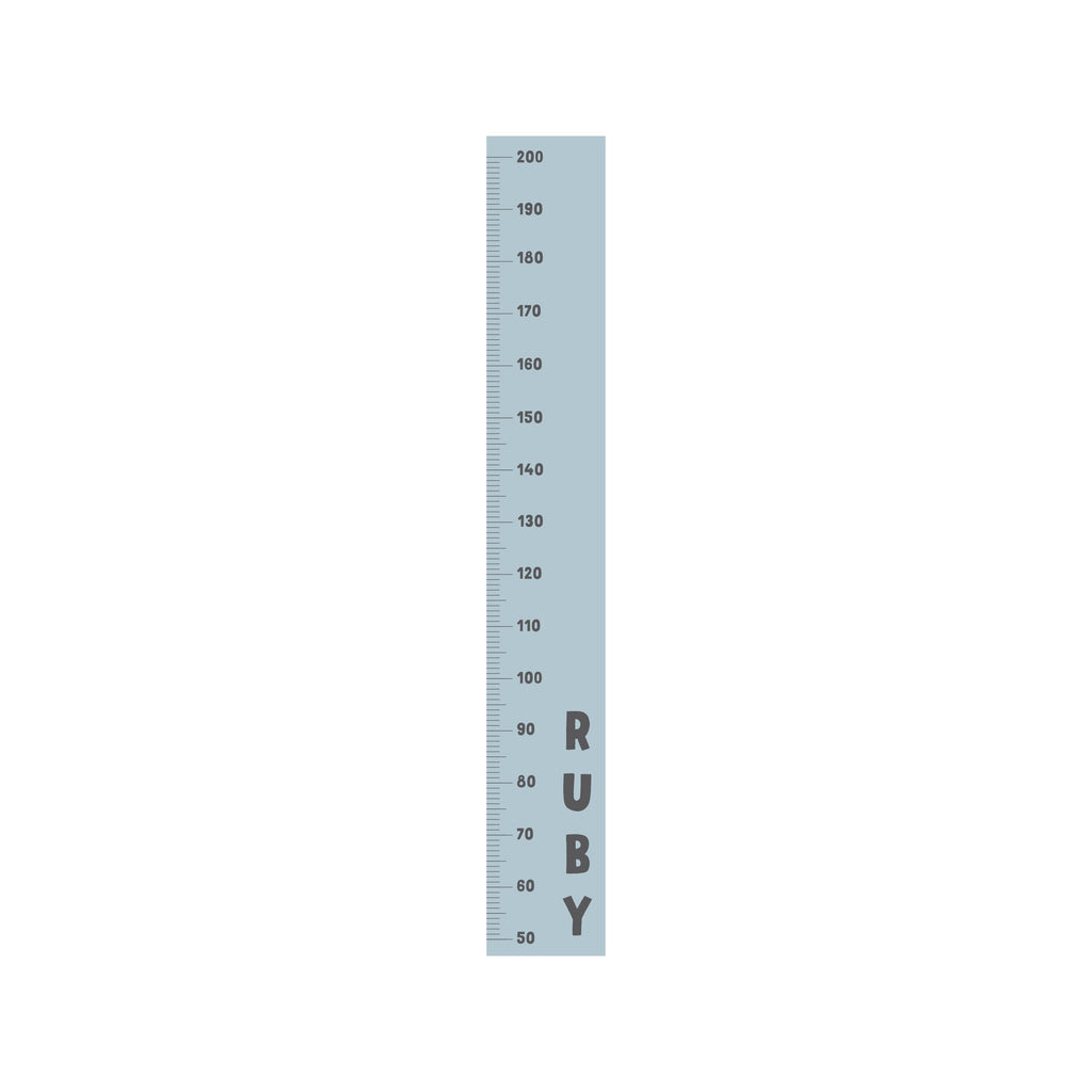 Height chart ruler - Minimalist, customisable - Wondermade