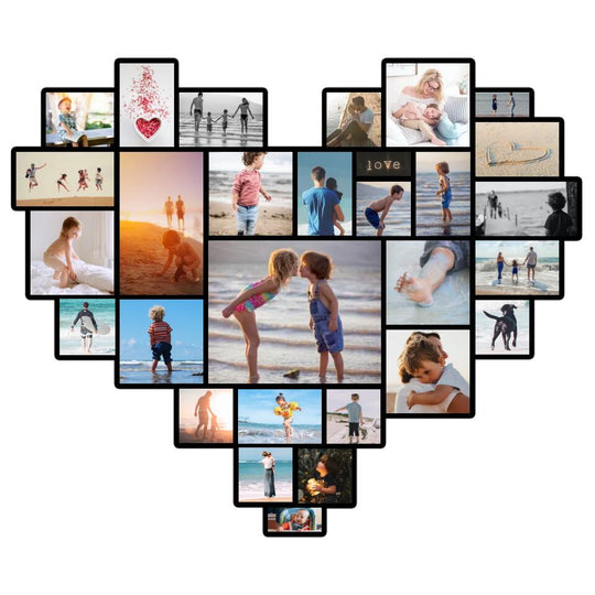 29 Photo Heart Collage