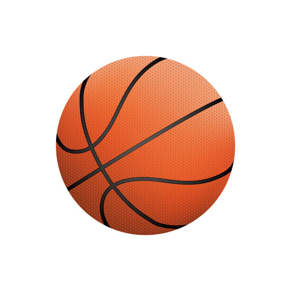 Basketball decals - multi colours - Wondermade