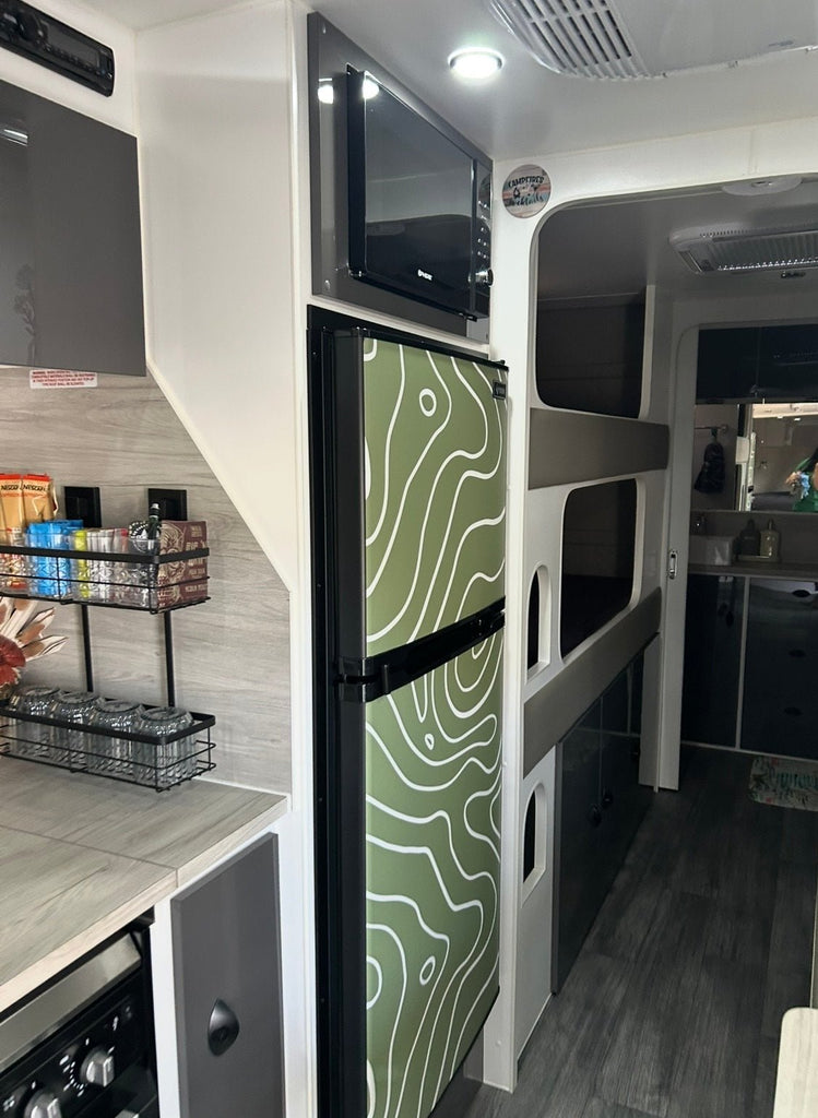 Fridge Vinyl decal - Abstract - Wondermade