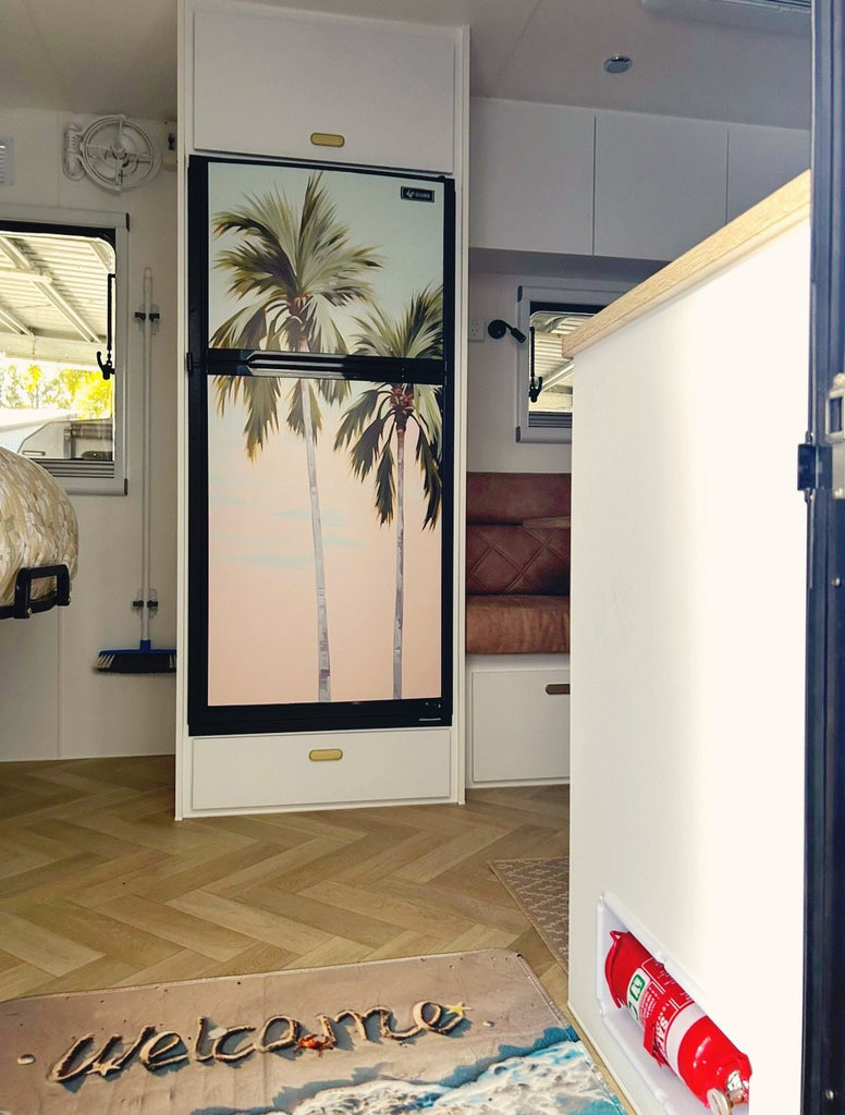 Fridge Vinyl decal - Tropics - Wondermade