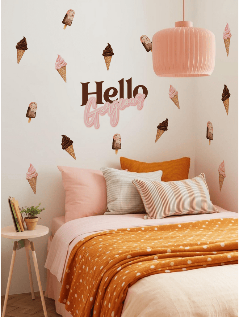 "Hello Gorgeous" Word decal - Wondermade