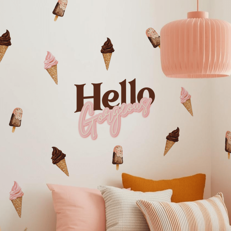 "Hello Gorgeous" Word decal - Wondermade