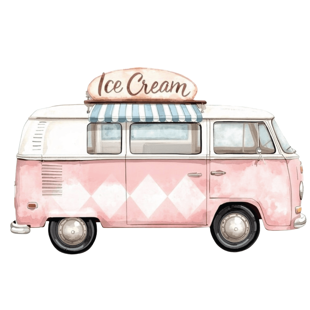 Ice Cream Kombi Van - Large - Wondermade