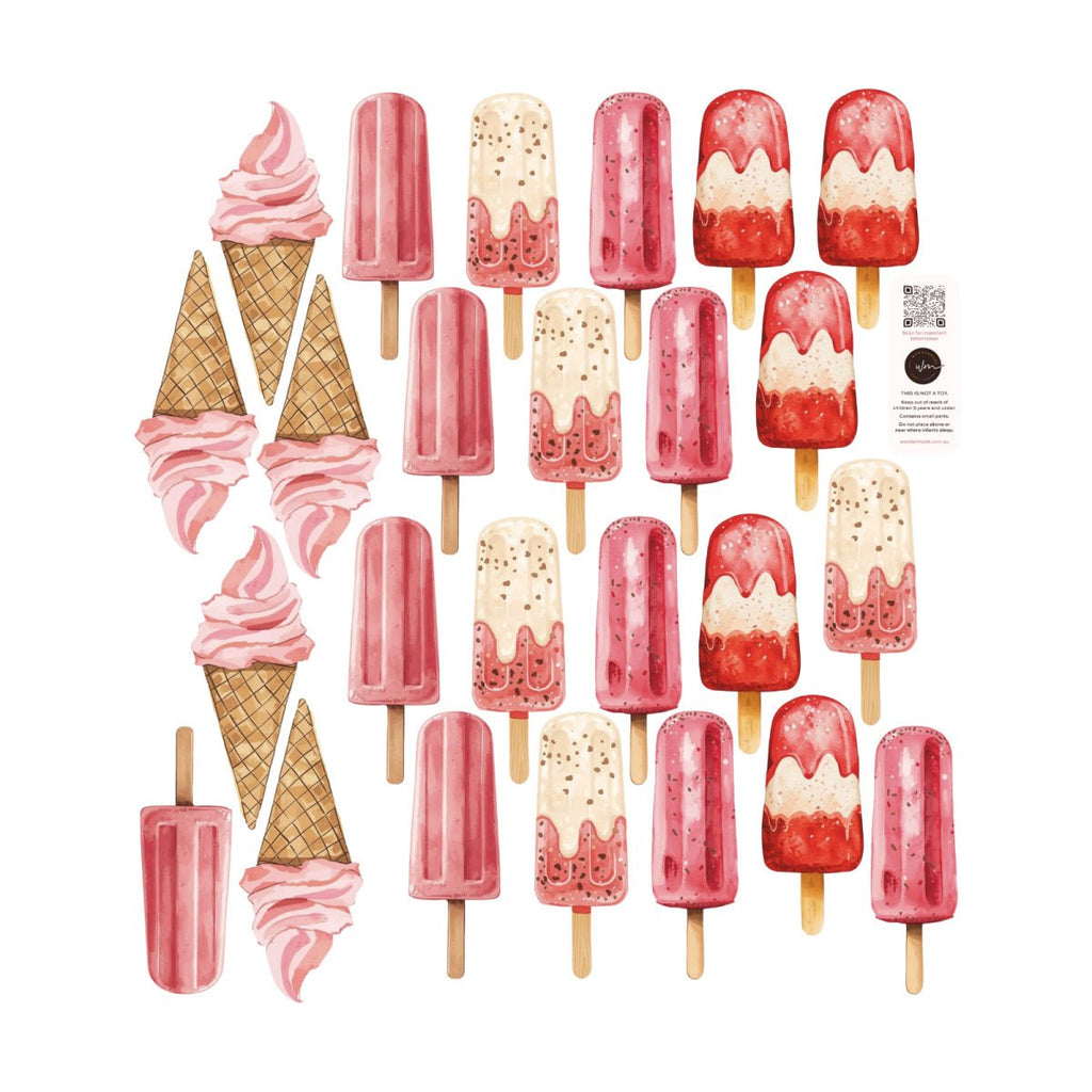 Ice Cream Paddle Pop decal pack - Wondermade