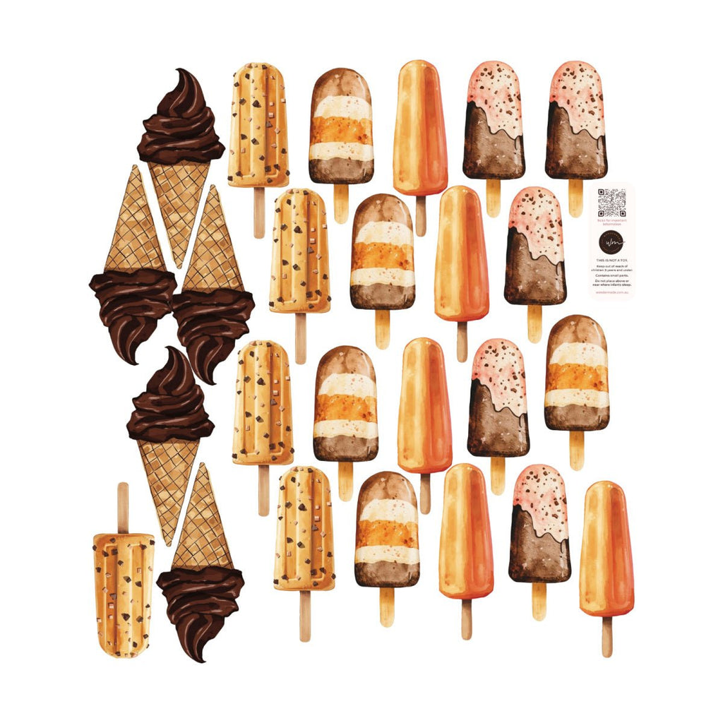 Ice Cream Paddle Pop decal pack - Wondermade