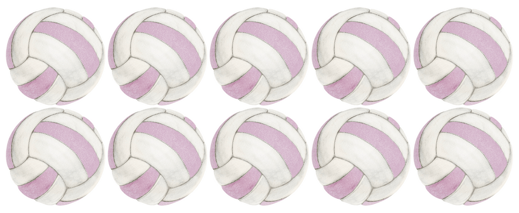 Netball decal pack - Multi - Wondermade