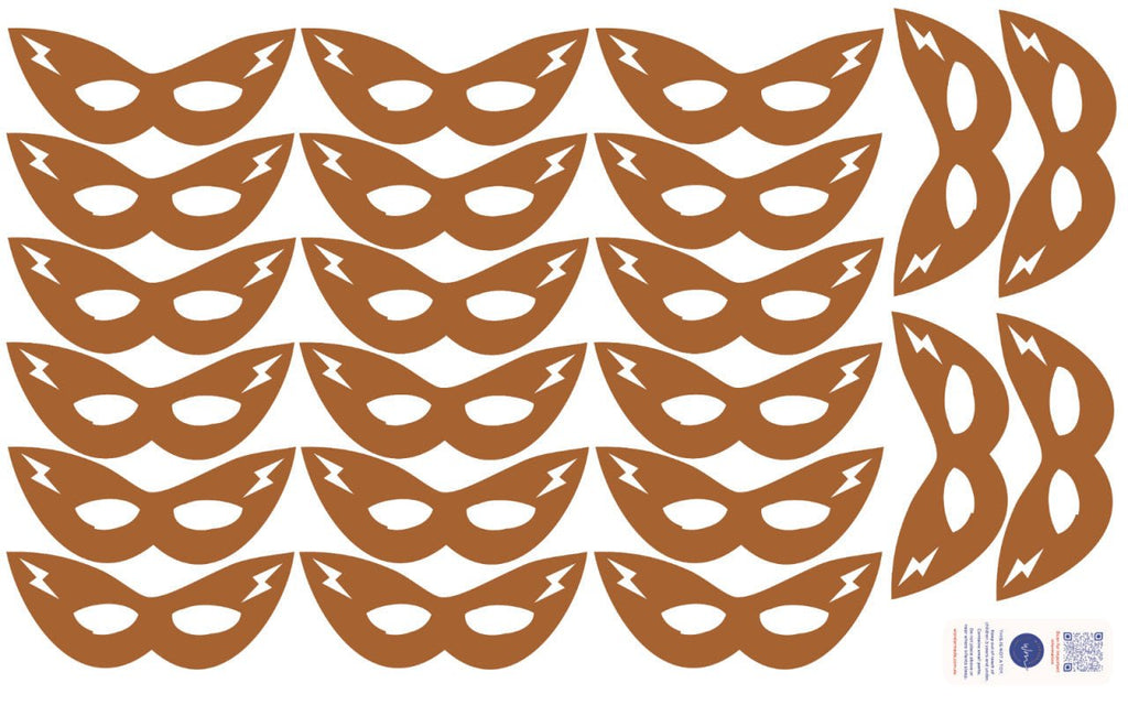 SuperHero Masks decal packs - Batman, Flash Robin etc. - Wondermade