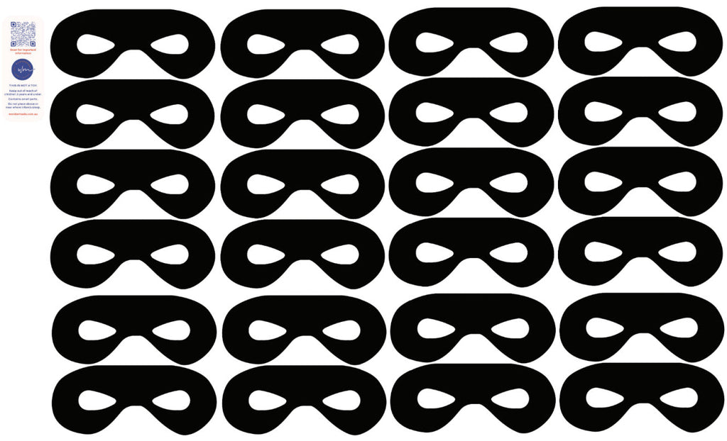 SuperHero Masks decal packs - Batman, Flash Robin etc. - Wondermade