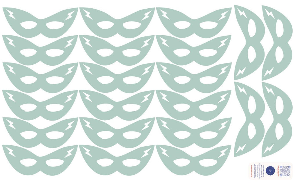 SuperHero Masks decal packs - Batman, Flash Robin etc. - Wondermade