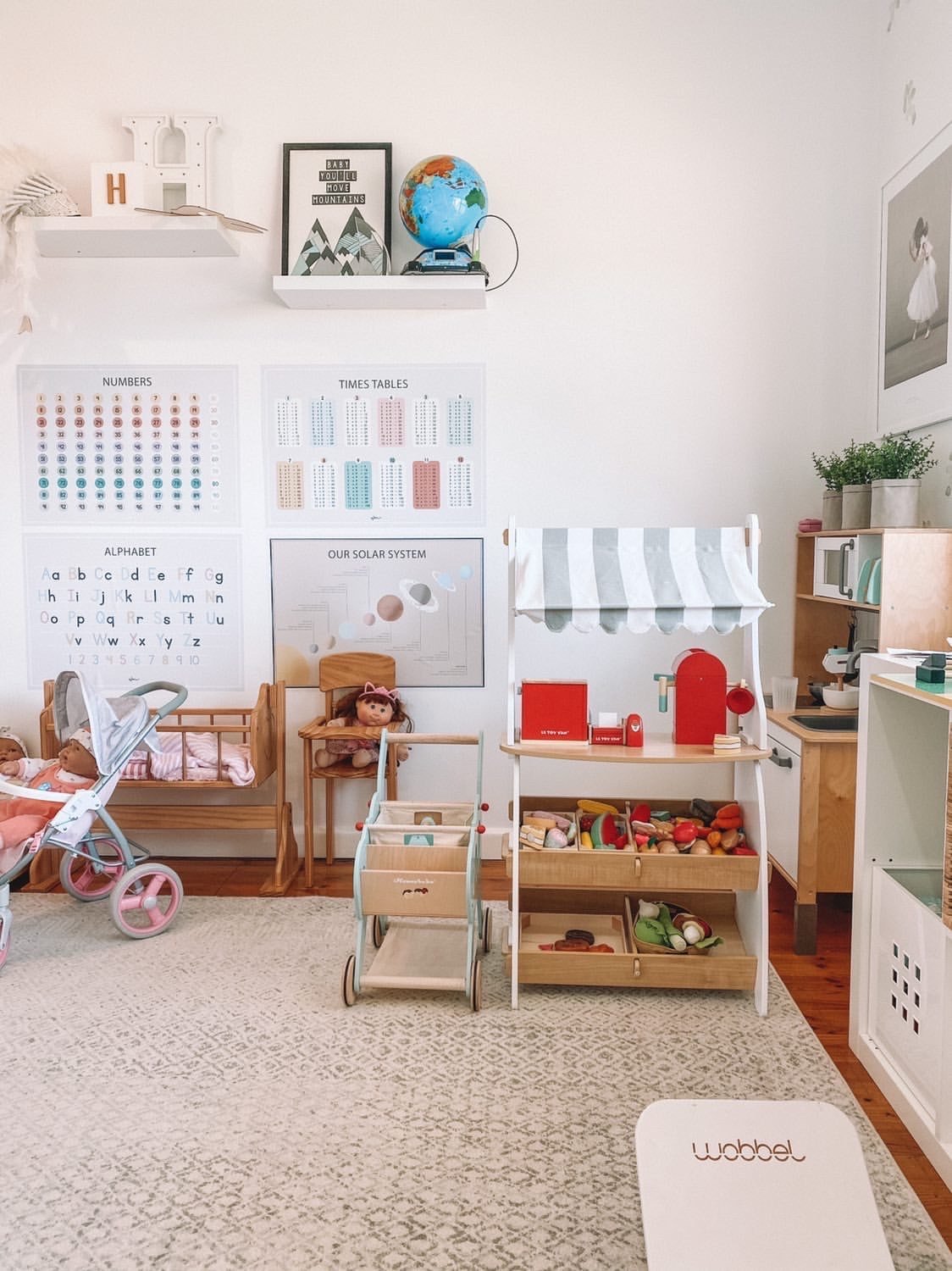 Alphabet block letters poster decal - Several colours. – Wondermade