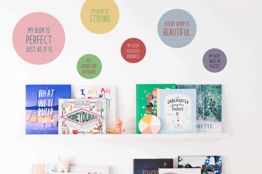 Body positive mantras decal pack - Customisable