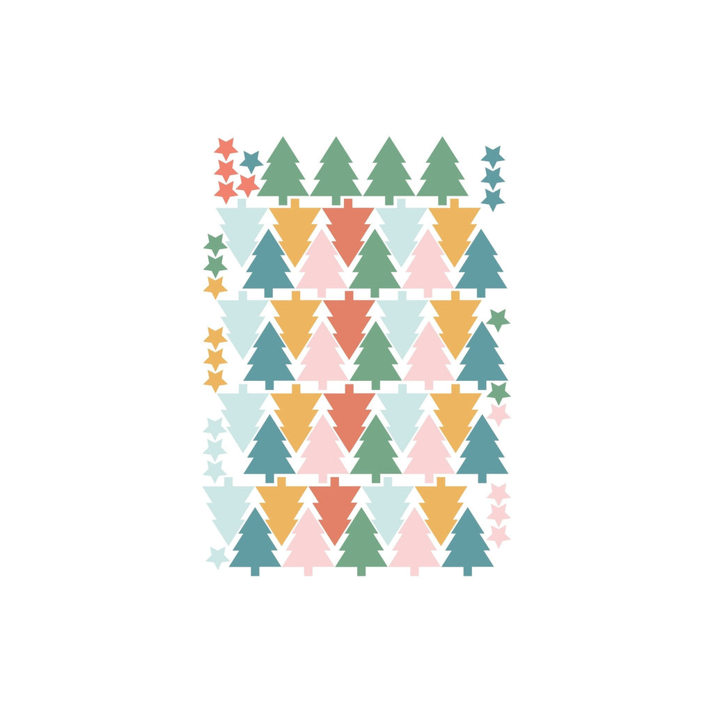 Christmas Tree and Stars Pack - Several colour packs - Wondermade