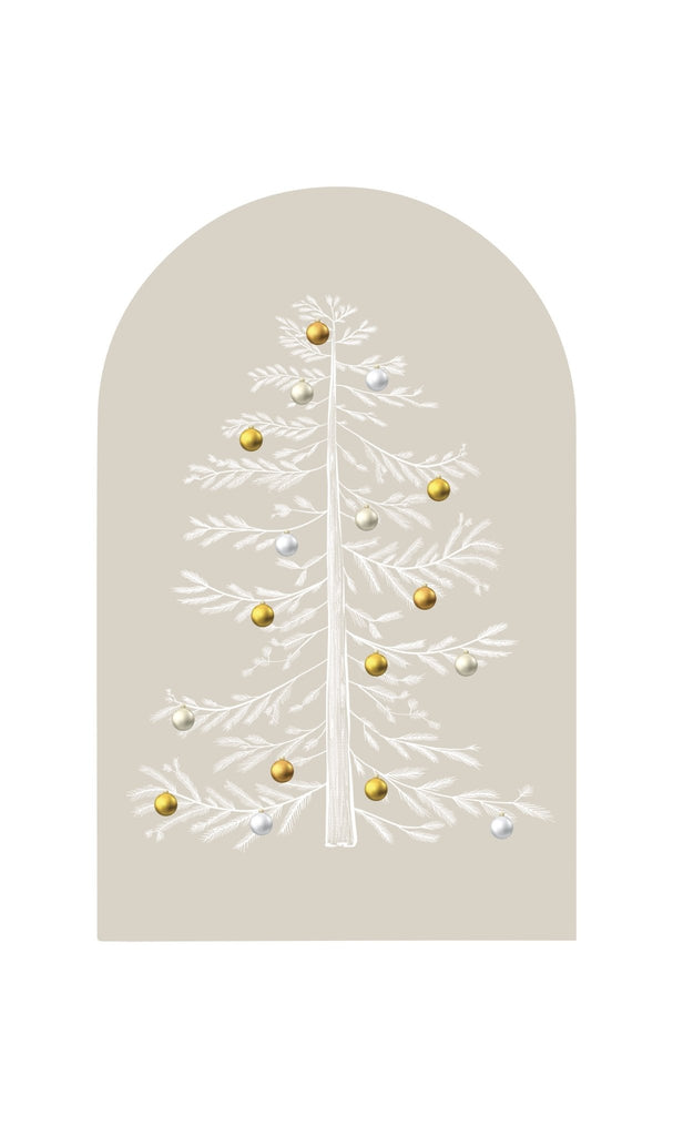 Christmas Tree Arch - Hand drawn - Wondermade
