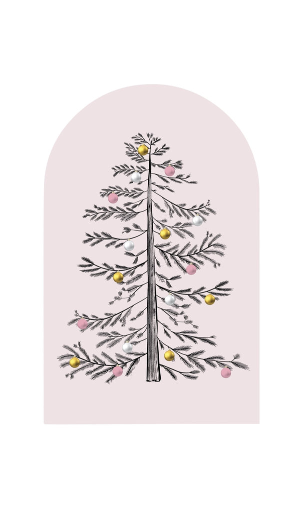 Christmas Tree Arch - Hand drawn - Wondermade