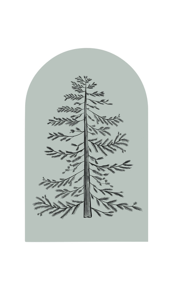 Christmas Tree Arch - Hand drawn - Wondermade