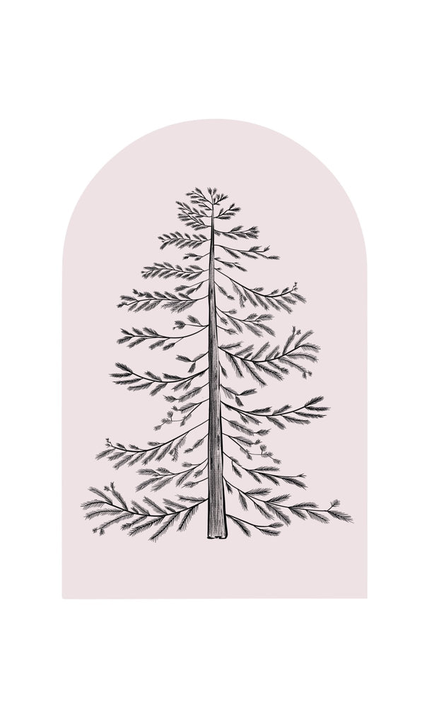 Christmas Tree Arch - Hand drawn - Wondermade