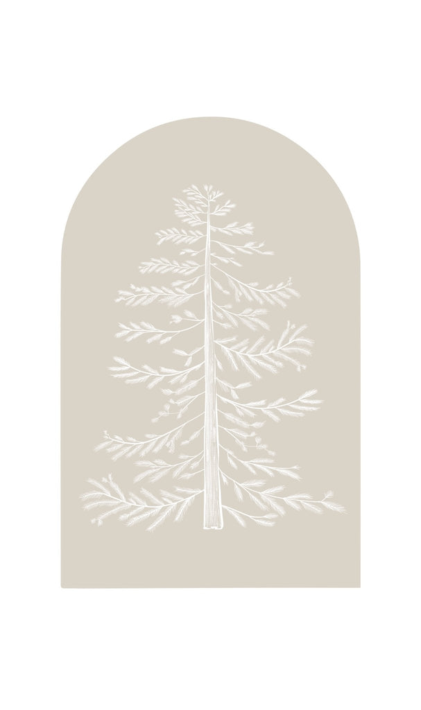 Christmas Tree Arch - Hand drawn - Wondermade