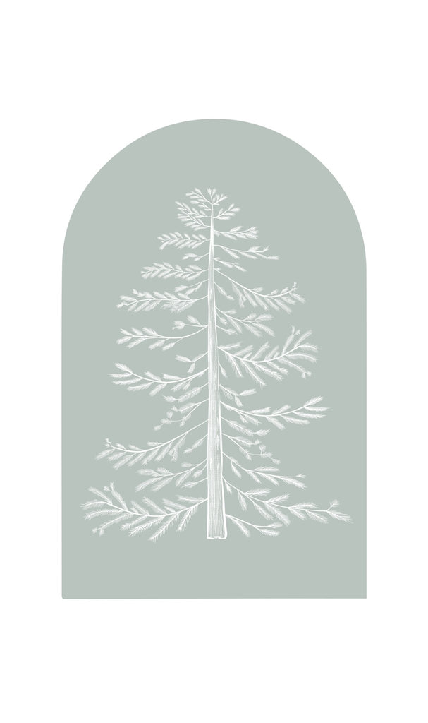 Christmas Tree Arch - Hand drawn - Wondermade