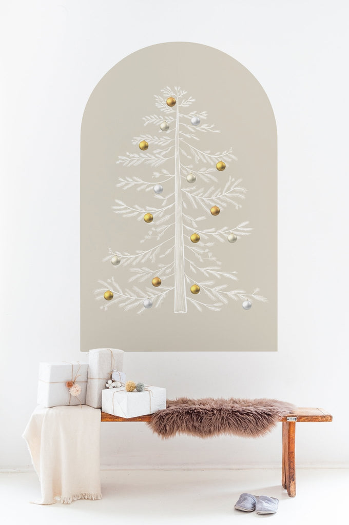 Christmas Tree Arch - Hand drawn - Wondermade