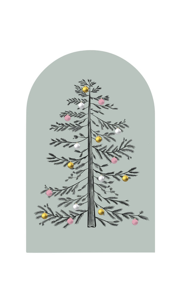 Christmas Tree Arch - Hand drawn - Wondermade