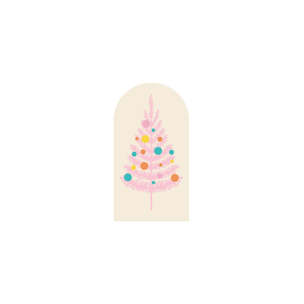 Christmas Tree Arch - Retro Pink Tree - Wondermade