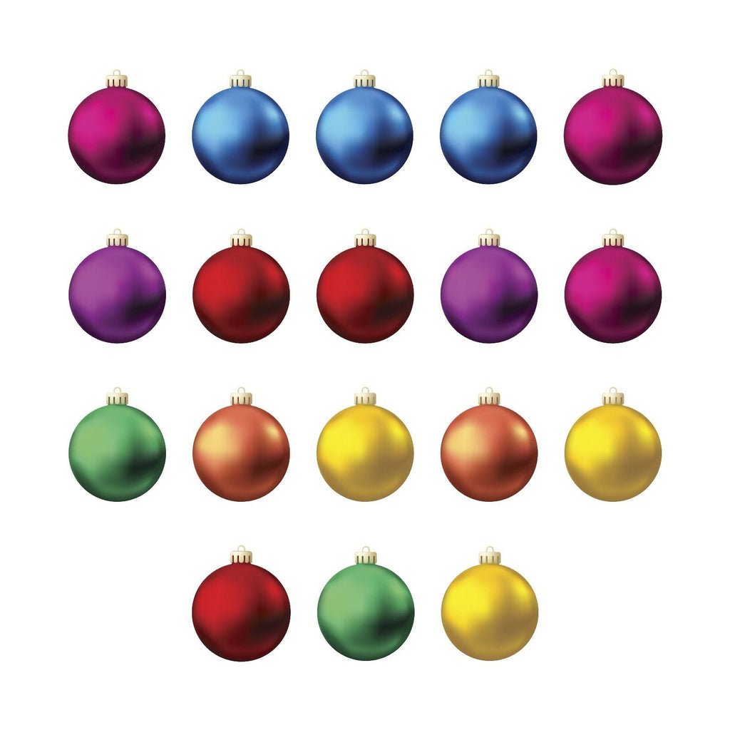 Christmas Tree Baubles - Several colour packs - Wondermade