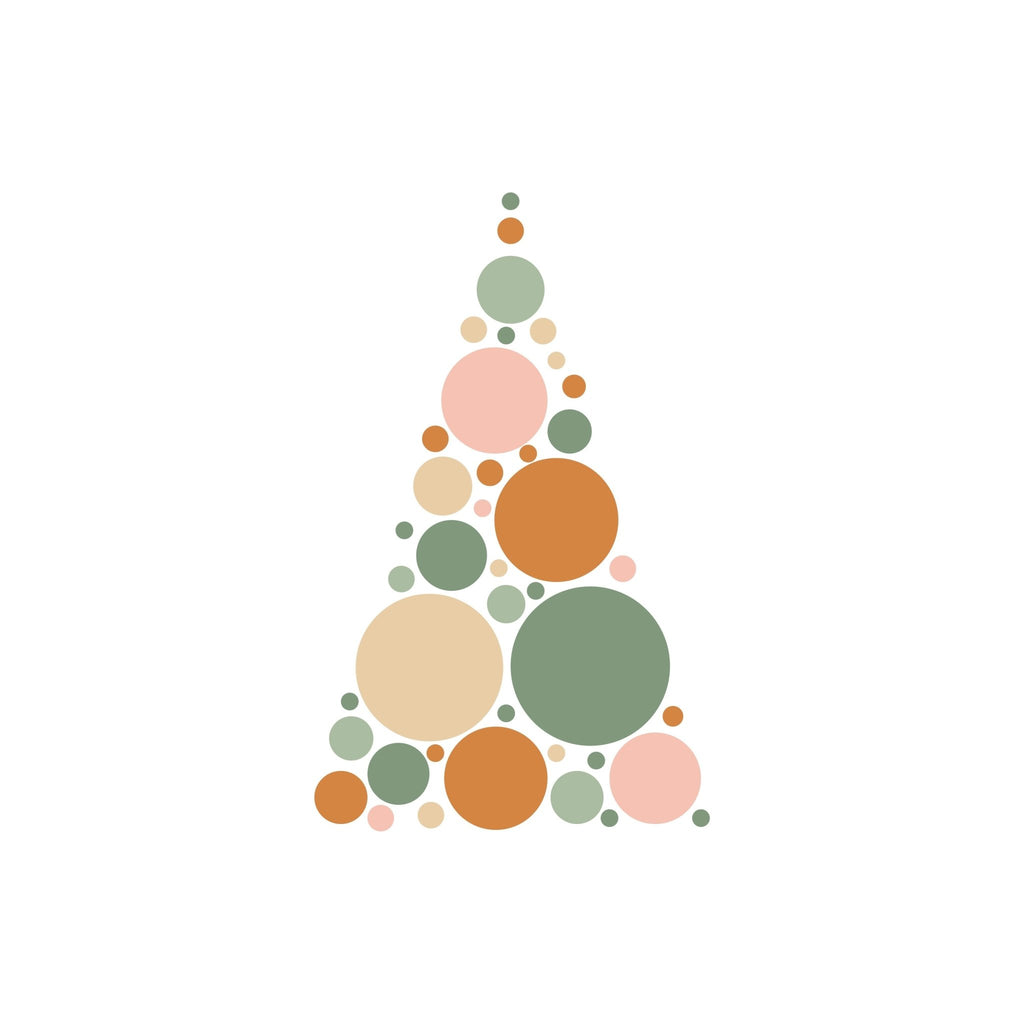 Christmas Tree Circle Pack - Several colour packs - Wondermade