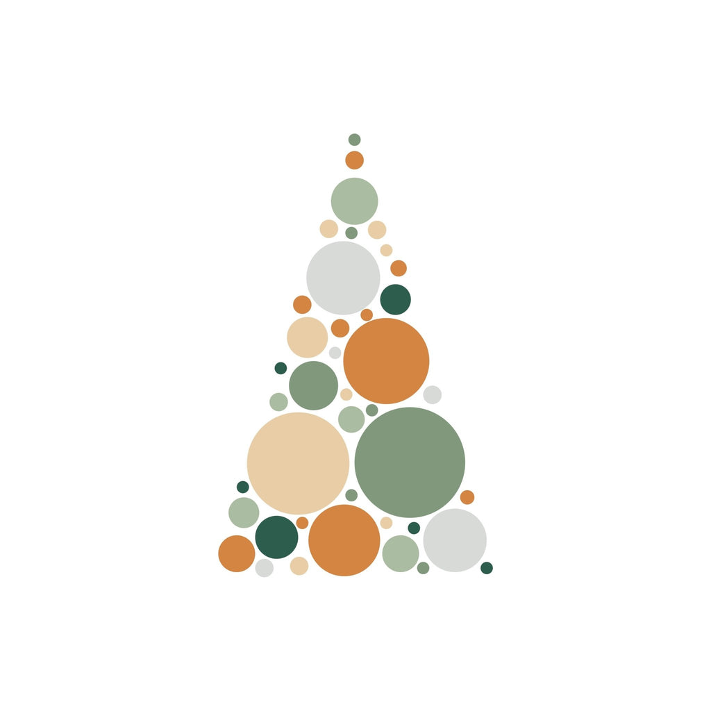 Christmas Tree Circle Pack - Several colour packs - Wondermade