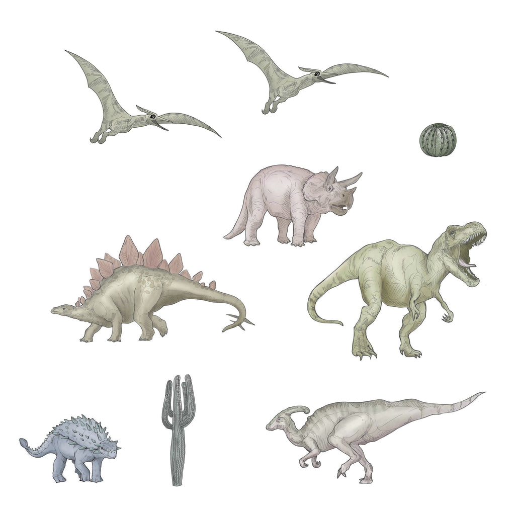 Dinosaur Minimalist - Individual cut out dinosaurs. - Wondermade