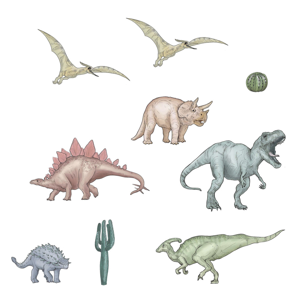 Dinosaur Minimalist - Individual cut out dinosaurs. - Wondermade