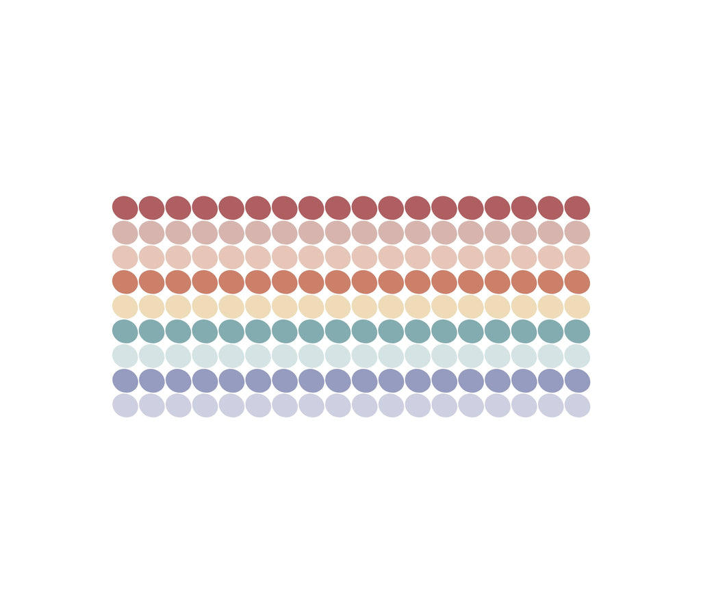 Dot sets - Rainbow - Wondermade