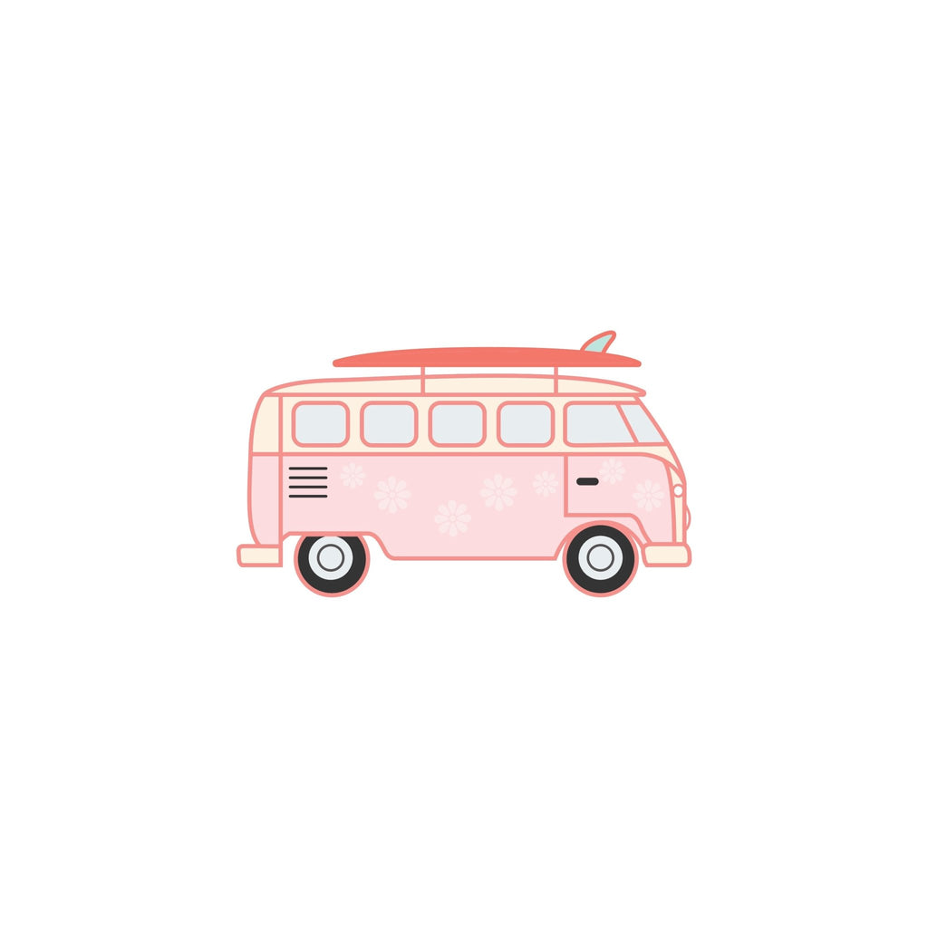 Flower Kombi Van decal pack - Several Colours - Wondermade