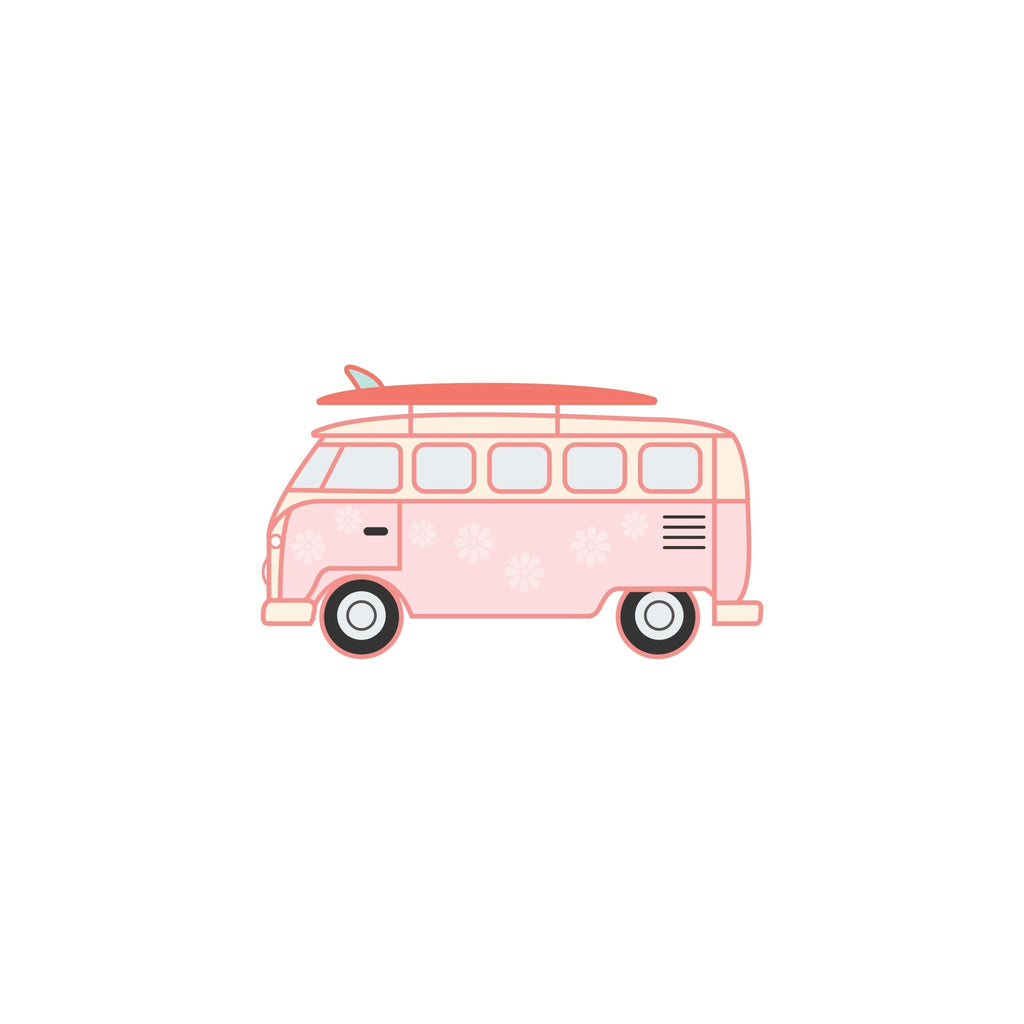 Flower Kombi Van decal pack - Several Colours - Wondermade