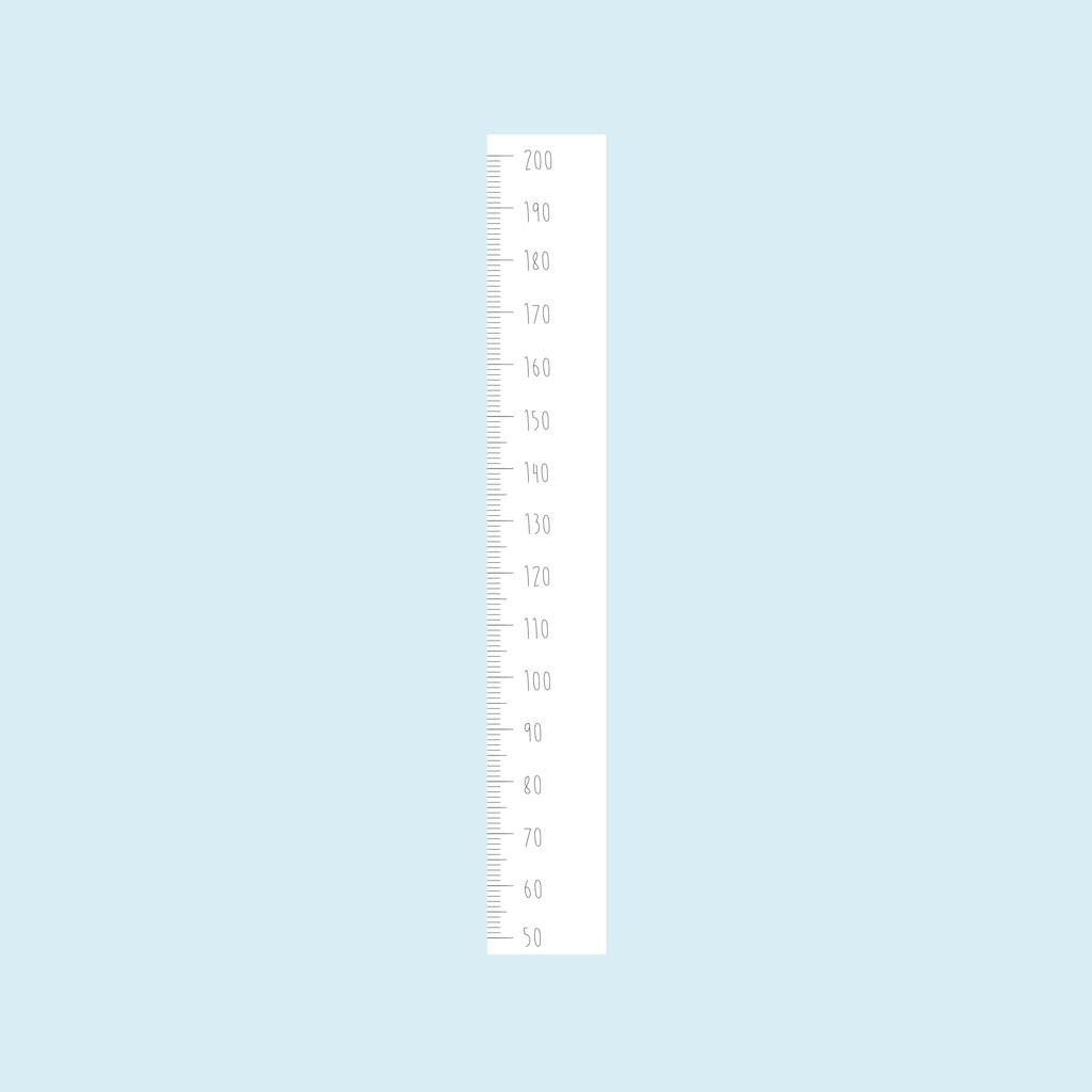 Height chart ruler - Minimalist, customisable - Wondermade