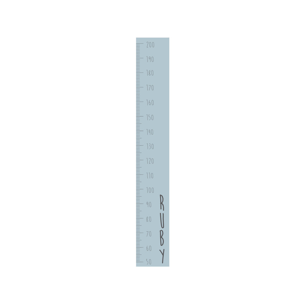 Height chart ruler - Minimalist, customisable - Wondermade