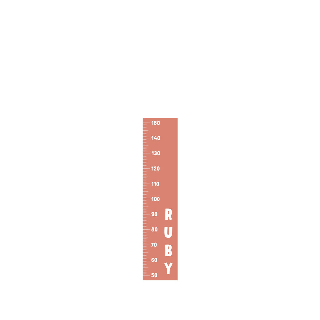 Height chart ruler - Minimalist, customisable - Wondermade