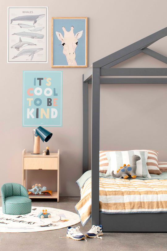 It's Cool to be Kind poster decal
