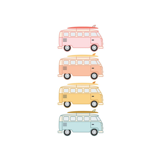 Kombi Van decal pack