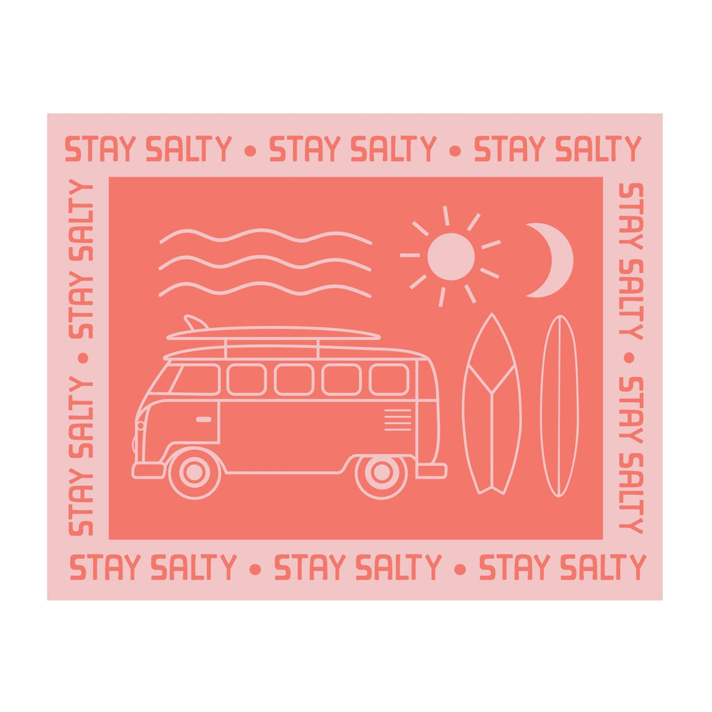 Stay Salty poster decal - Wondermade