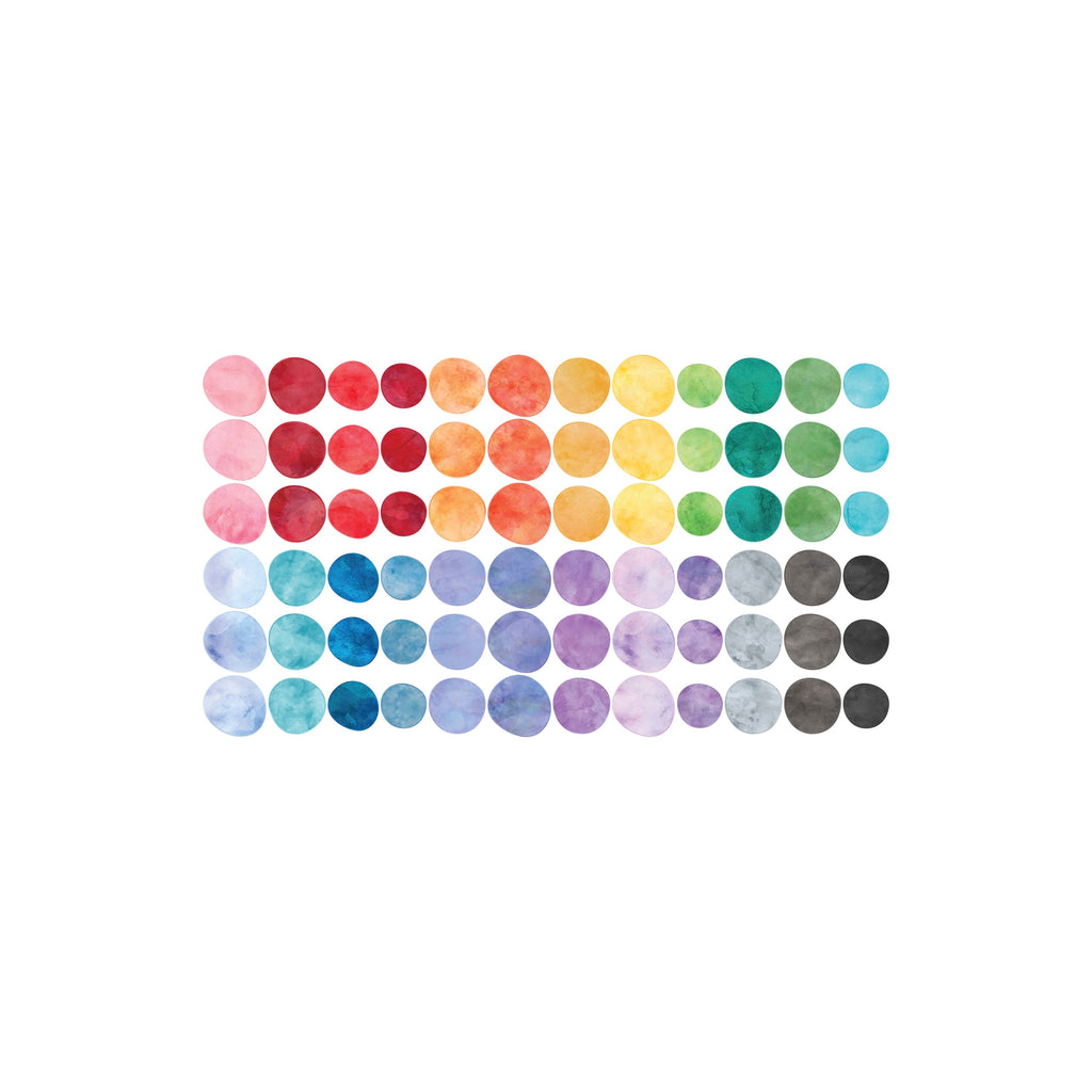 Watercolour dot sets - Many colour options. - Wondermade